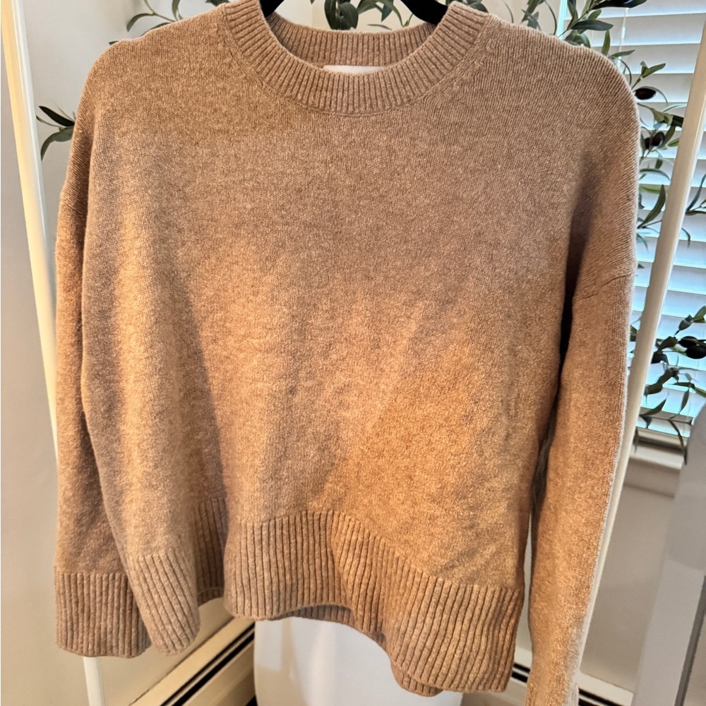& Other Stories Cozy Tan Sweater Size S